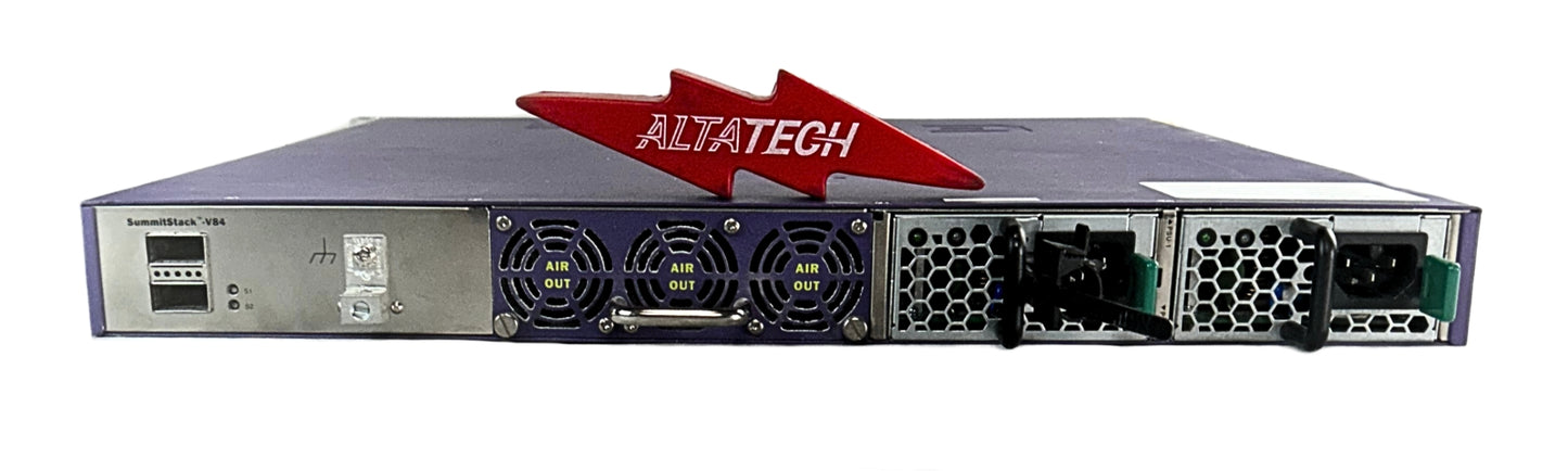 Extreme Networks X450-G2-48P-GE4 48 Port SFP+ Managed Summit X450-G2 Series Switch, Used