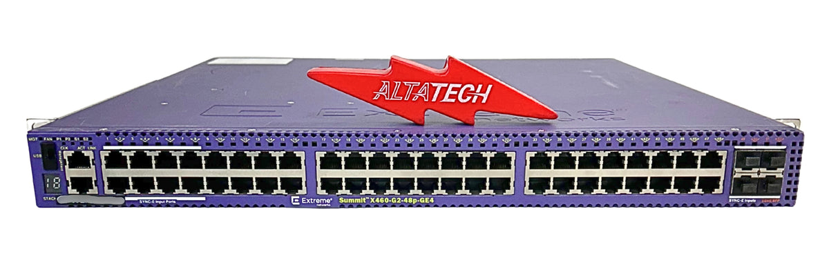 Extreme Networks X460-G2-48P-10GE4 Extreme Network Summit X460-G2 48P Switch, Used