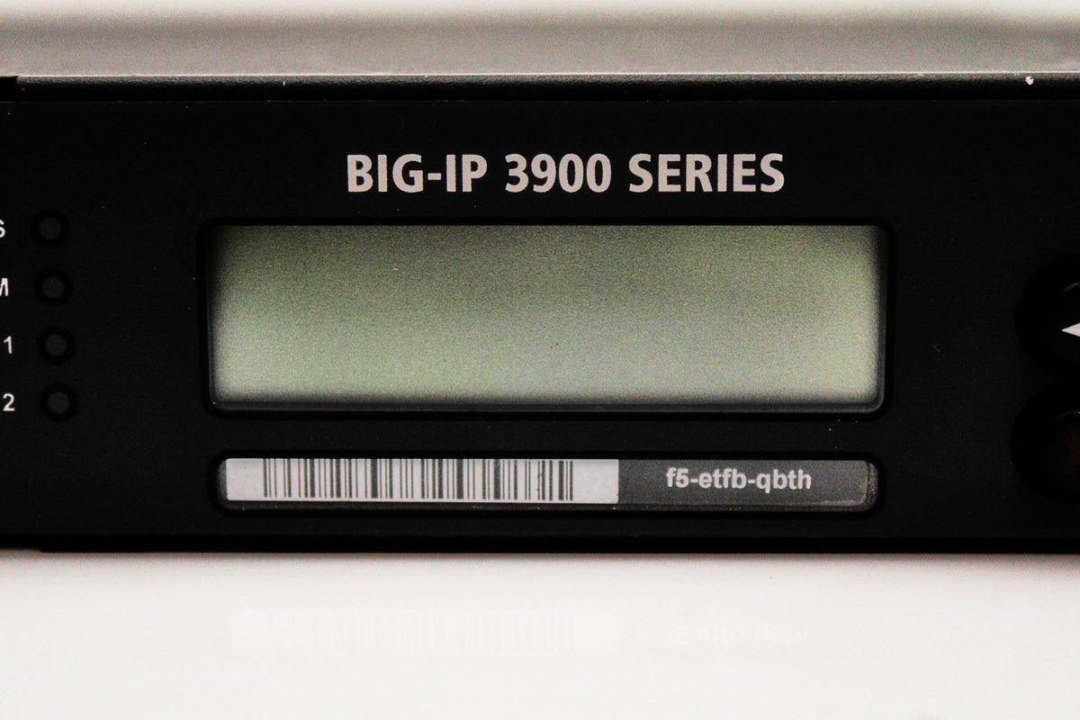 F5 F5-BIG-GTM-3900-8G-R BIG-IP Local Traffic Manager 3900 Load Balancing Device, Used