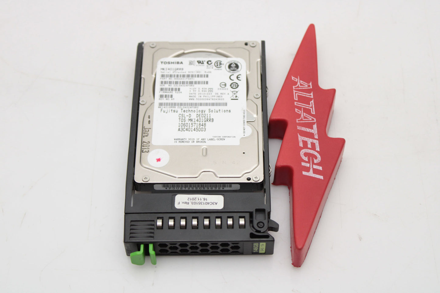 Fujitsu A3C40145003 Toshiba 146GB 15K SAS 2.5" Hard Drive, Used