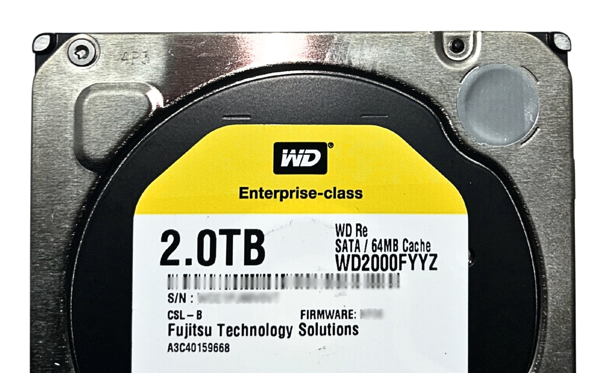 Fujitsu A3C40159668 2TB 7.2K SATA 3.5 3G HDD, Used
