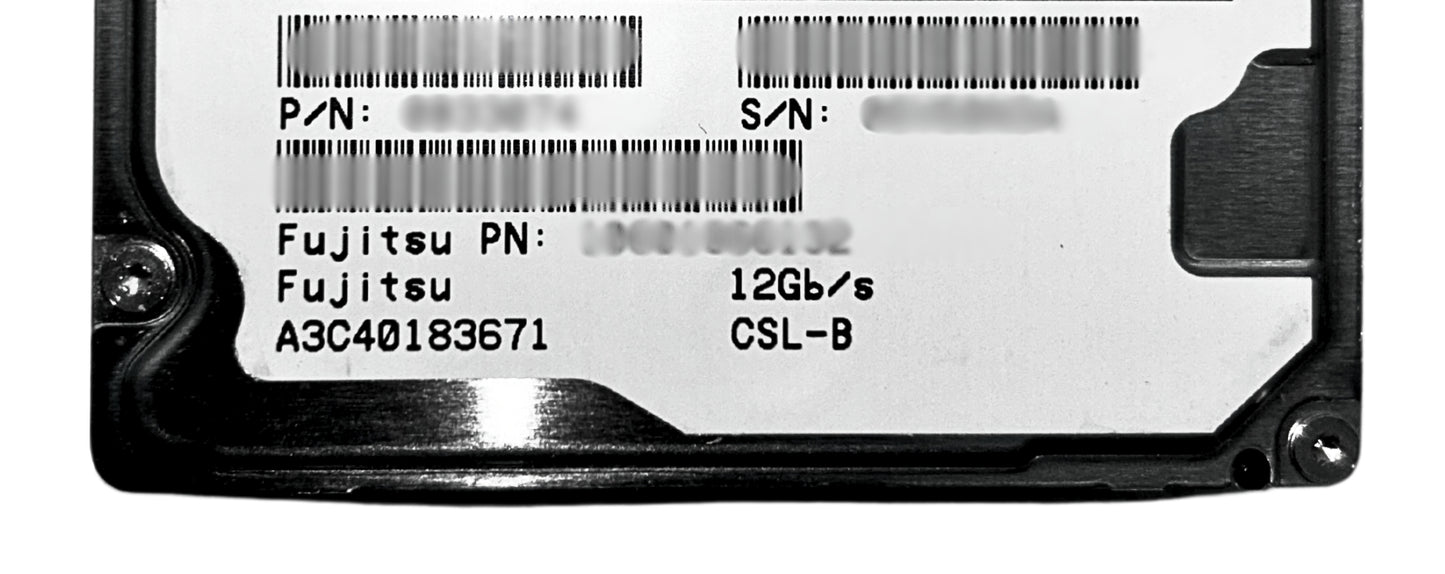 Fujitsu A3C40183671 1.2TB 10K SAS 2.5 12G HDD, Used