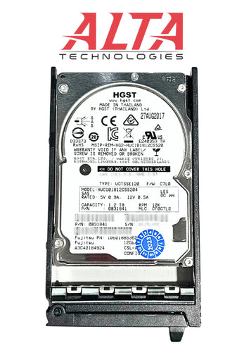 Fujitsu A3C40184924 1.2TB 10K SAS 2.5 12G HDD, Used