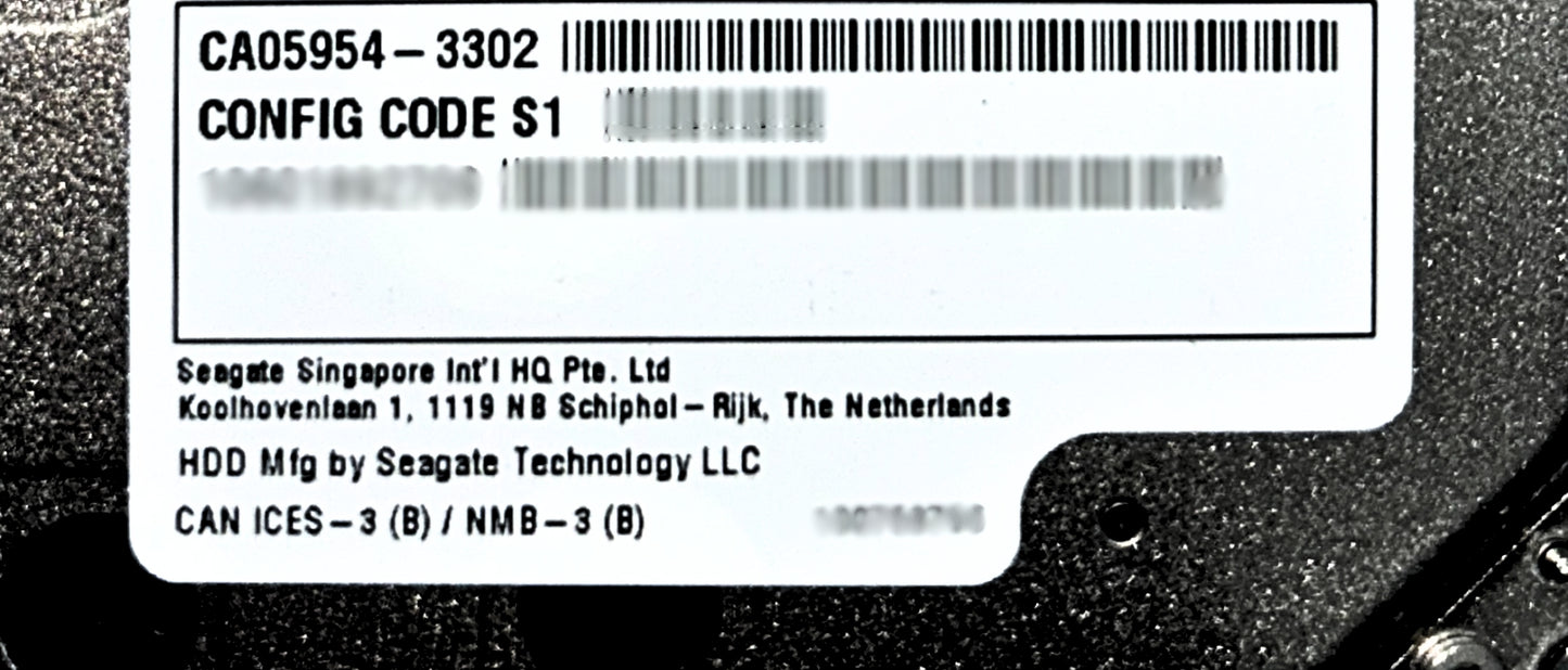 Fujitsu CA05954-3302 900GB 10K SAS 2.5 12G HDD EP+, Used