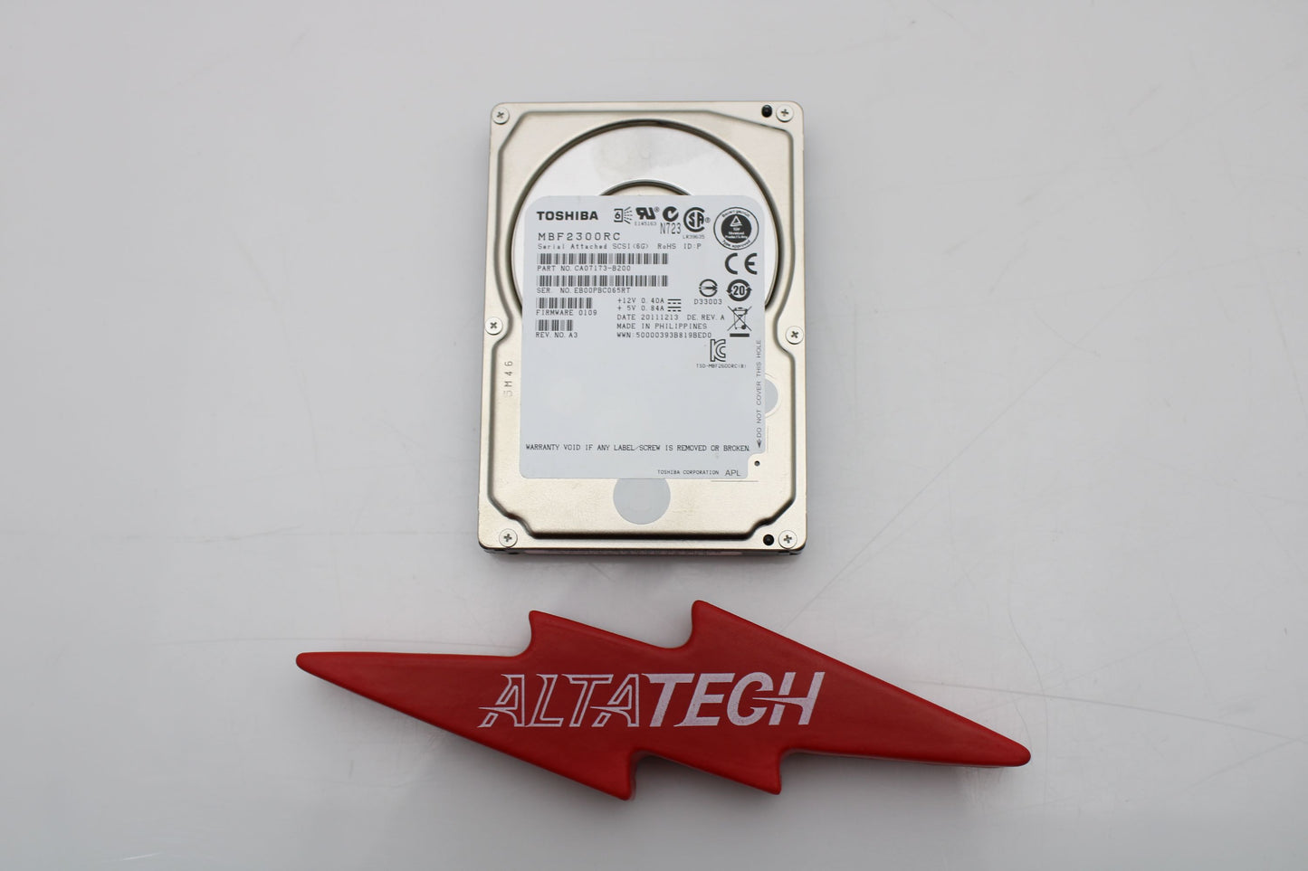 Fujitsu CA07173-B200 300GB 10K SAS 2.5 6G DX S3, Used