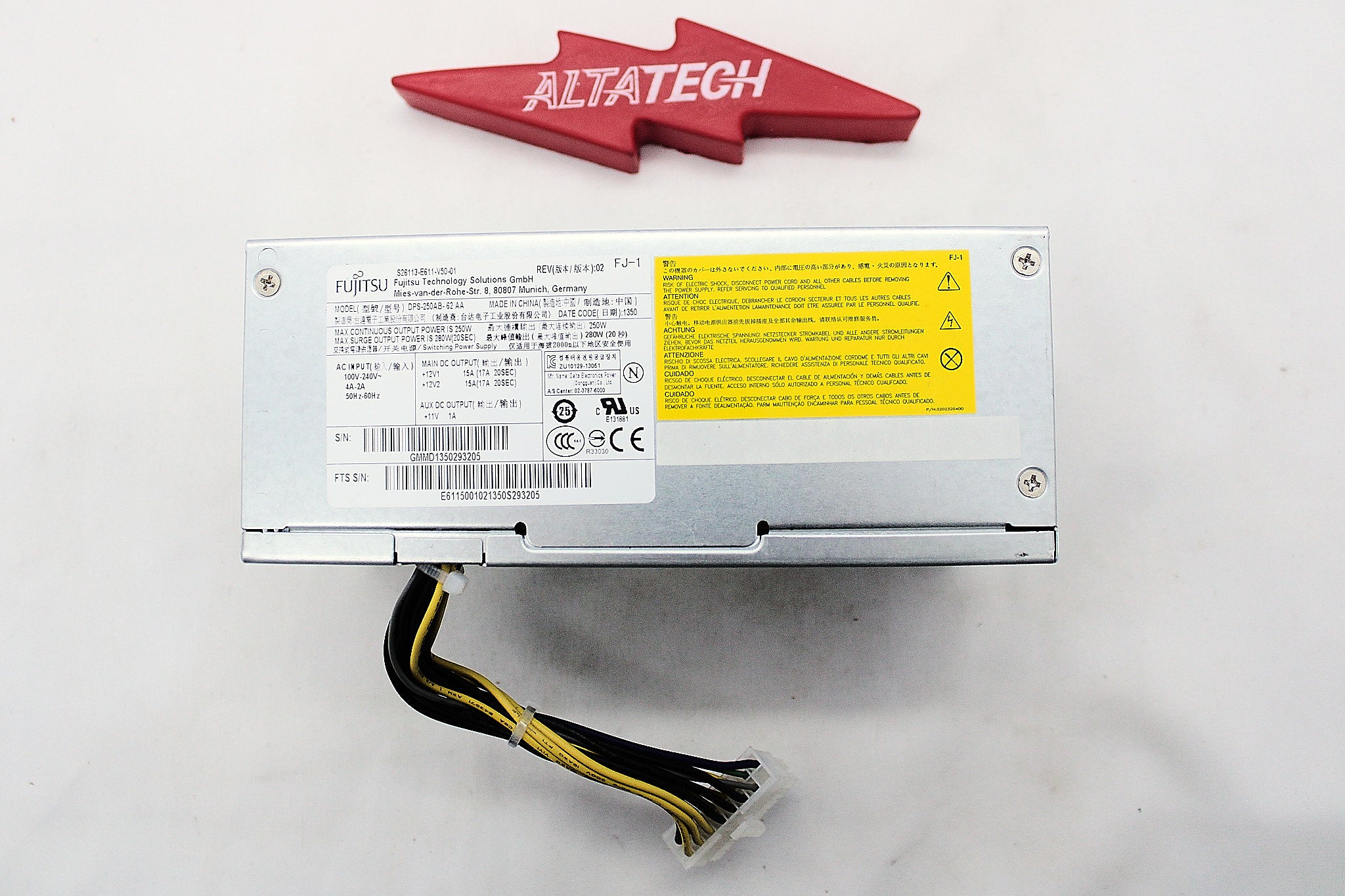 Fujitsu DPS-250AB-62 AA 250W Power Supply ESPRIMO E710 E85+