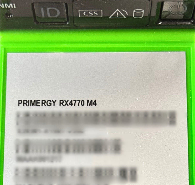 Fujitsu RX4770 M4 Primergy 16 Bay 2.5 Inch 2U Server Configured to Order, Used