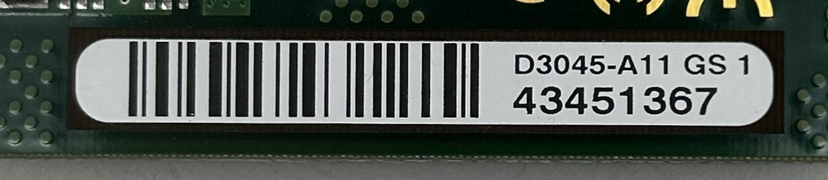 Fujitsu S26361-D3045-A11-1 Intel I350-T4 (I350AM4) QP PCIE LP, Used