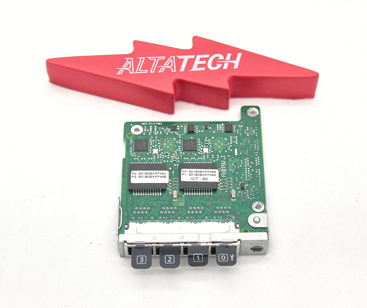 Fujitsu S26361-F5302-L401 1GB QP BASE-T Ethernet Controller, Used