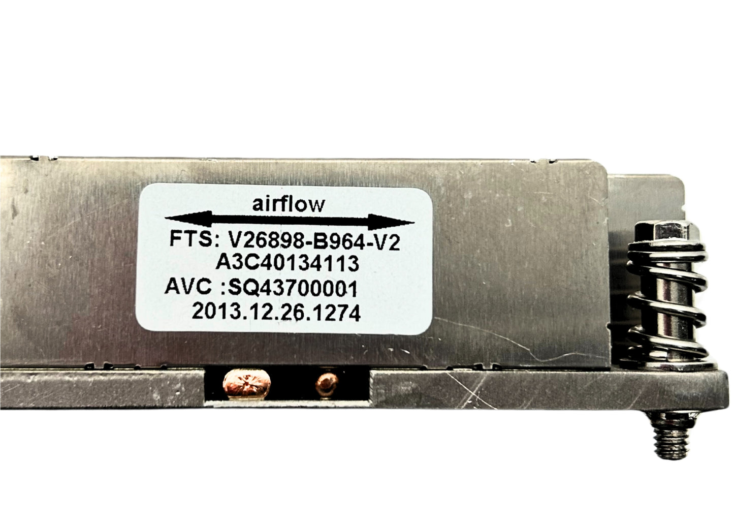 Fujitsu V26898-B964-V2 95W Heatsink Assy RX200 S5/S7/S8, Used