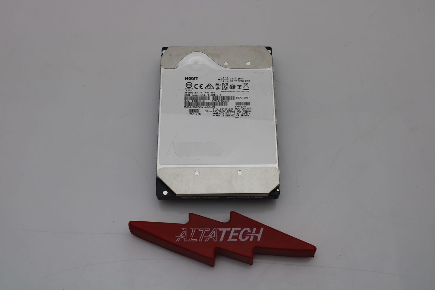 HGST HUH721010AL5201 HP HGST Ultrastar 10TB HDD 3.5" SAS 12GB/s, Used