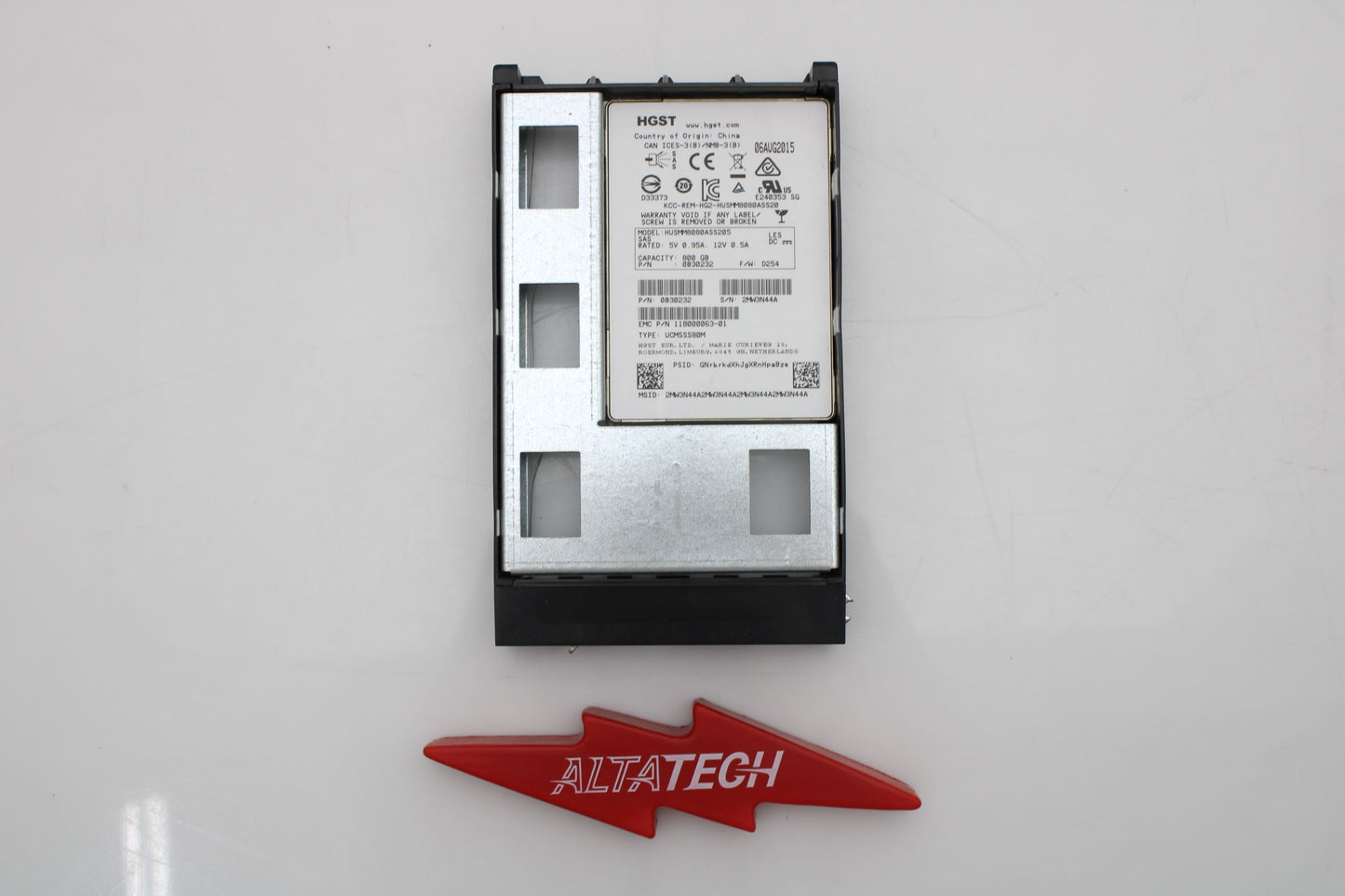 HGST HUSMM8080ASS205 800GB SSD SAS 3.5 Hybrid, Used