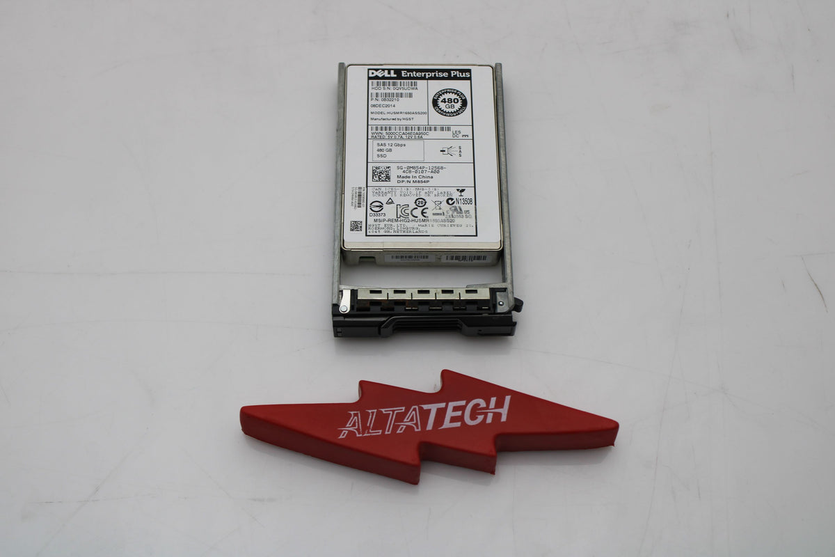 HGST HUSMR1650ASS20 HGST HUSMR1650A 480GB SSD SAS 2.5 12g ri Enterprise Plus 0B32210, Used