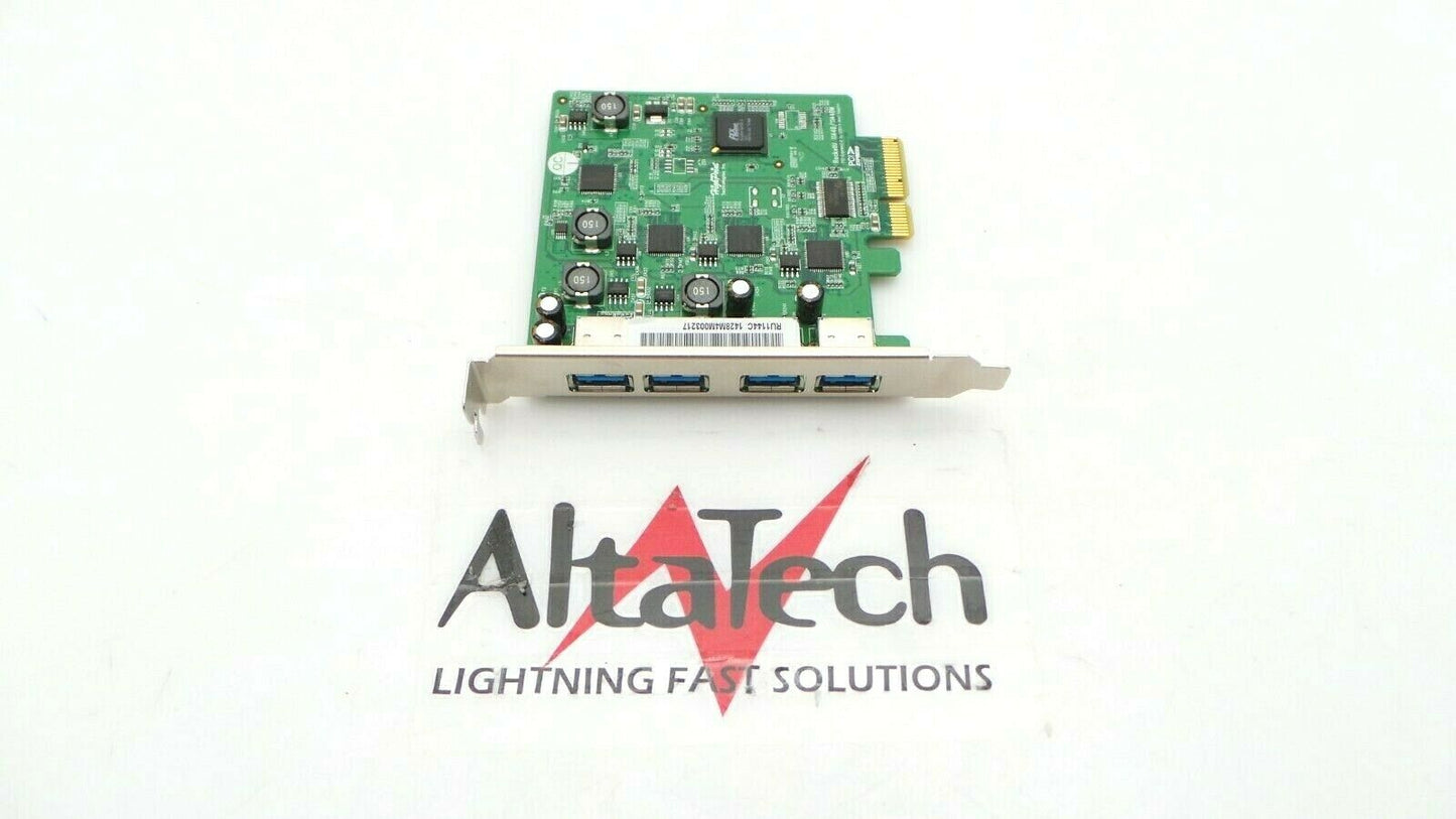 HighPoint RU1144CM RocketU 4 Port USB 3.0 5Gbps PCIe Raid HBA Card, Used