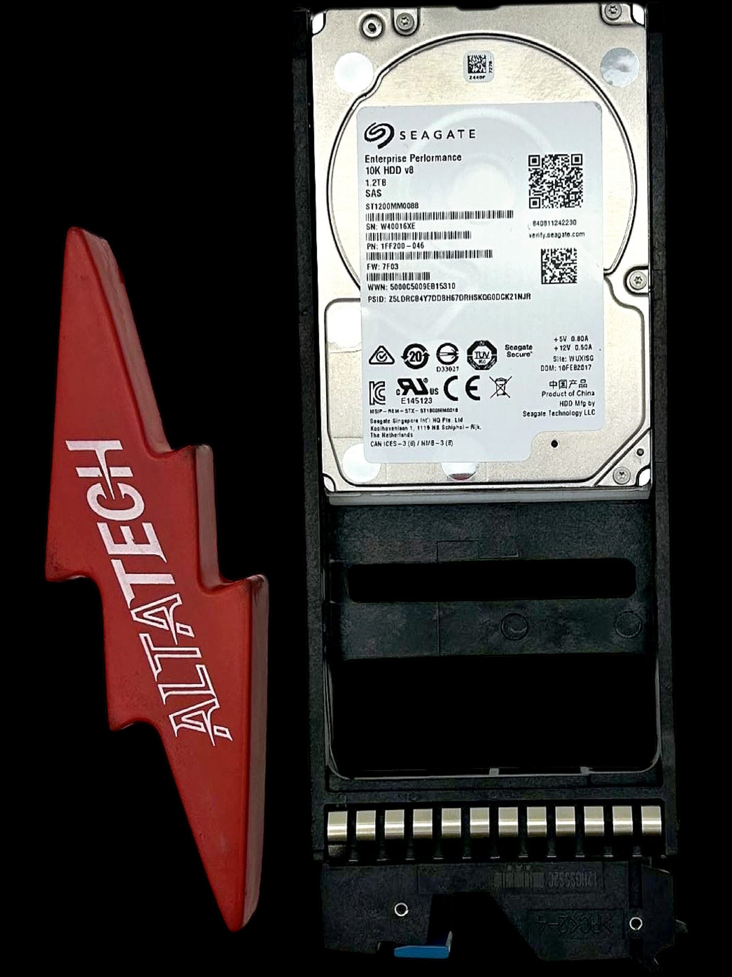 HITACHI 12HGSS 1.2TB SAS 10K SFF HUS, Used