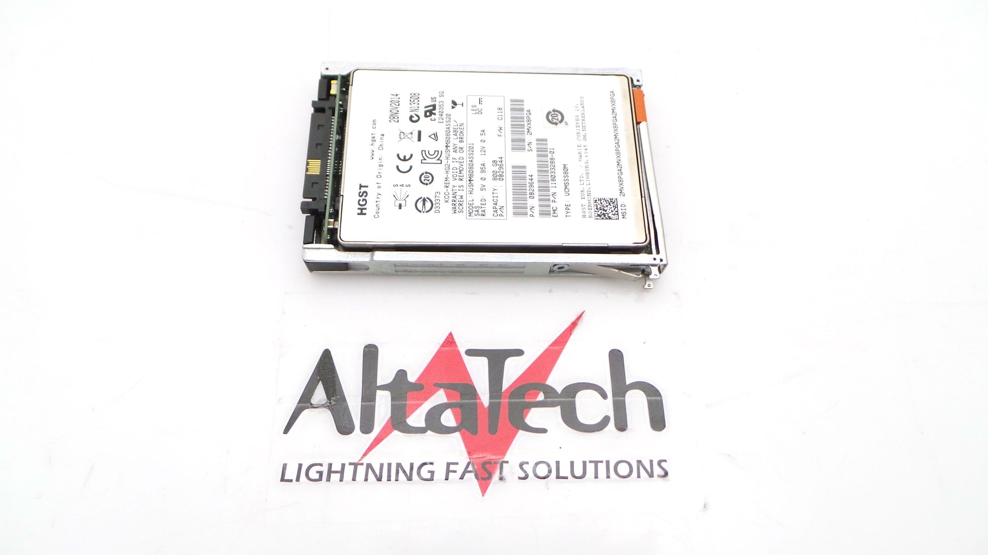 Hitachi 5050674 EMC 800GB SAS 2.5" SED Solid State Drive 00, Used