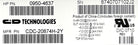 HP 0950-4637 PWR MDL 48VDC PCIX N+1 (RX/RPXX40), Used