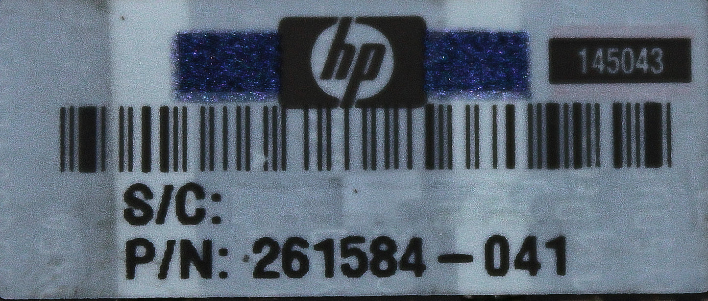 HP 261584-041 512MB (1X512MB) PC2100 ECC MEMORY, Used
