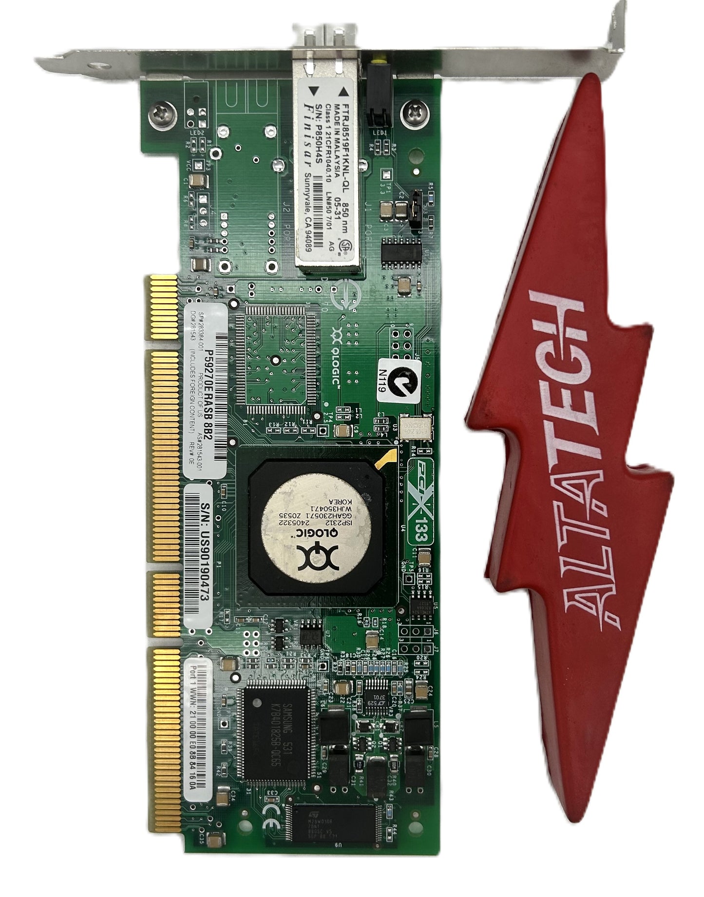 HP 283384-001 PCI 2GB FCA2214 HBA-LINUX, Used