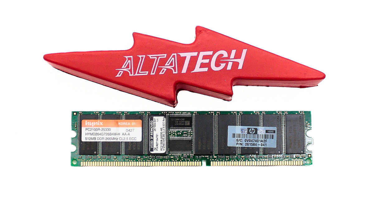 HP 300700-001 512MB (1X512MB) PC2100 ECC MEMORY, Used