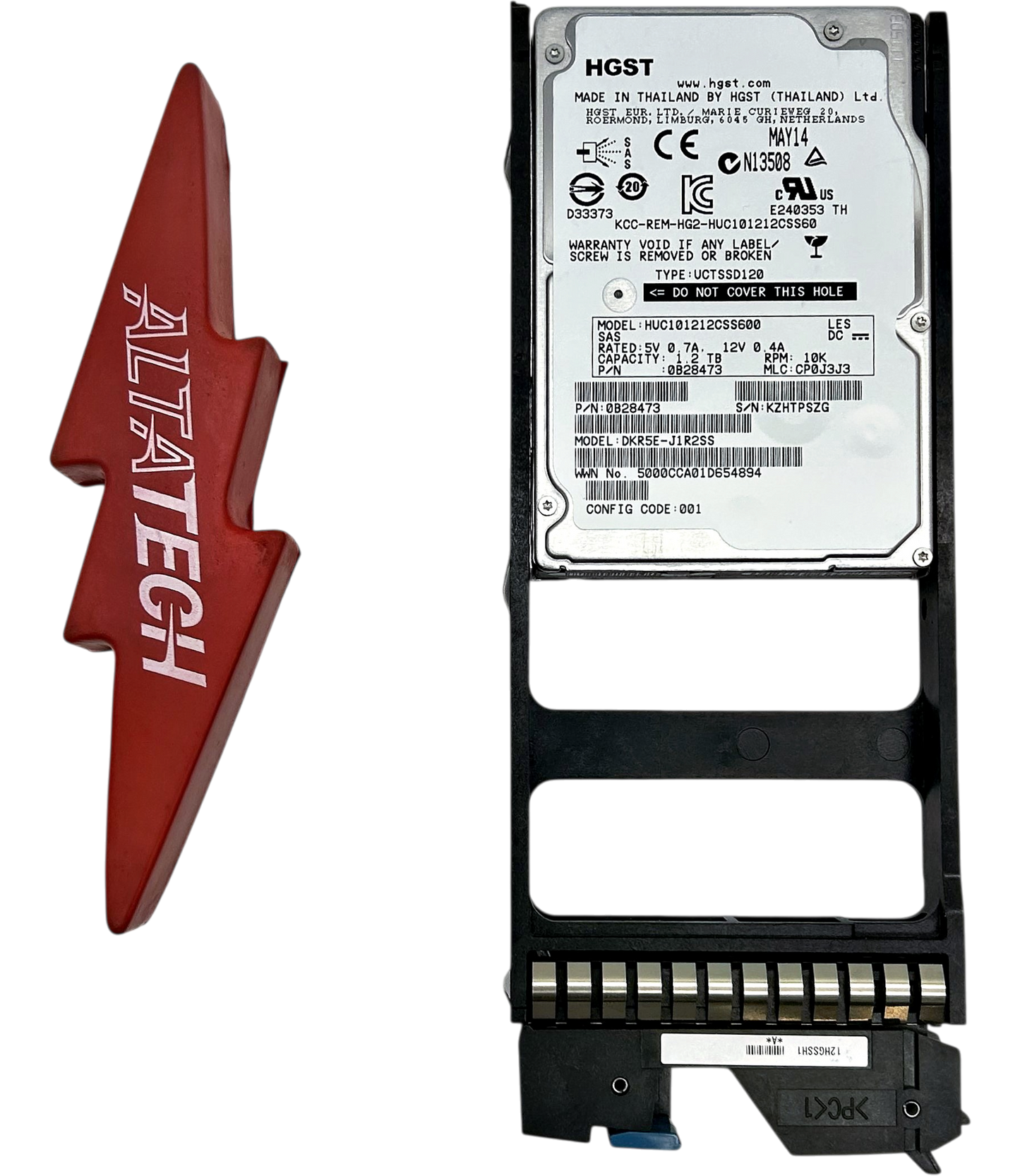 HP 3282390-E 1.2TB SAS 10K 6G 2.5" HDD, Used
