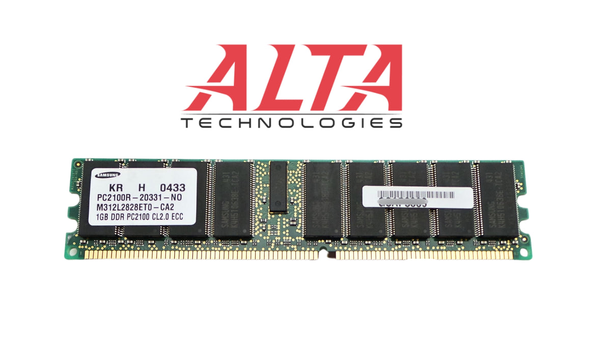 HP 331562-051 1GB PC2700R ECC 333MHZ MEMORY, Used