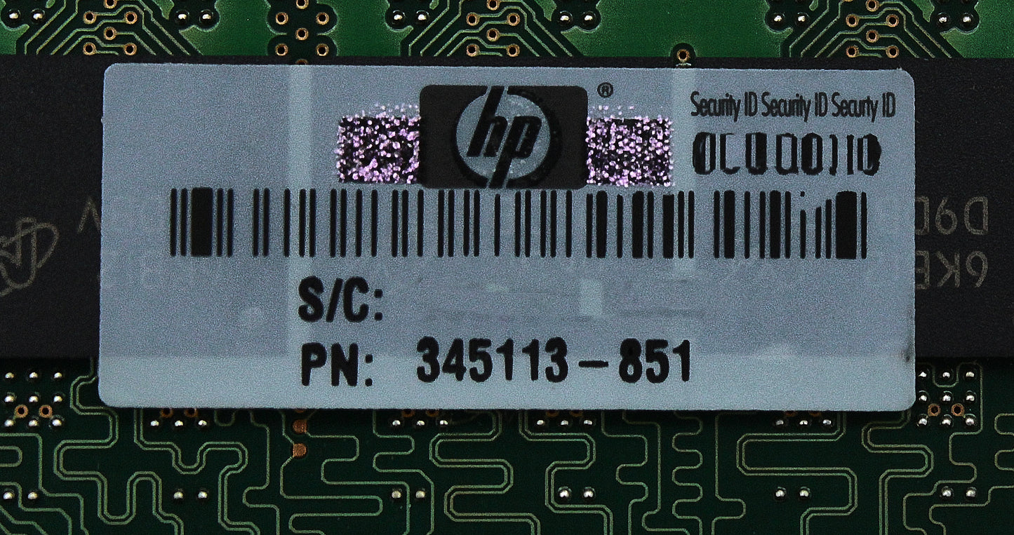 HP 345113-851 1GB PC2-3200 DDR2 ECC MM, Used