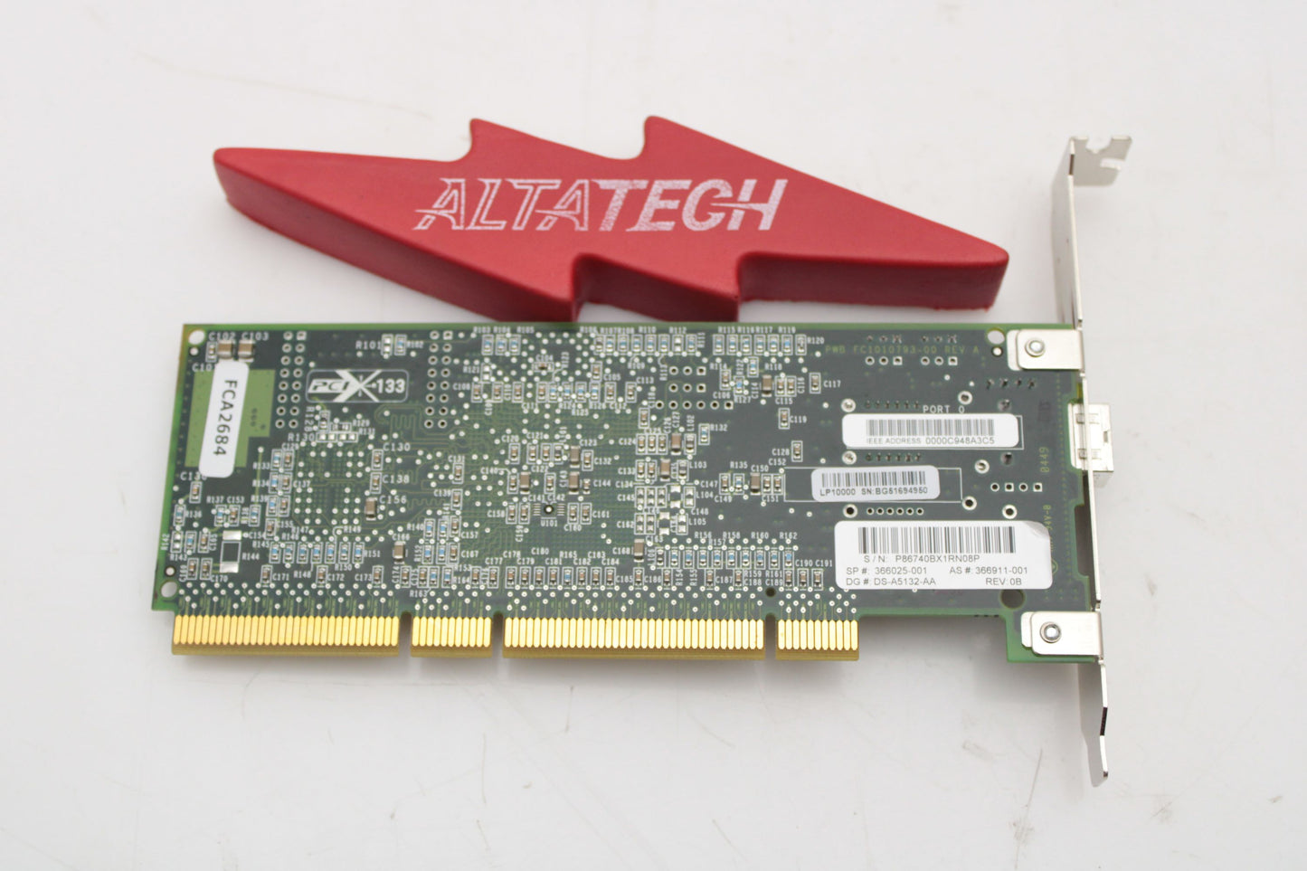 HP 366025-001 366025-001 HP PCI-X 2-PORT FC-2GB HBA, Used