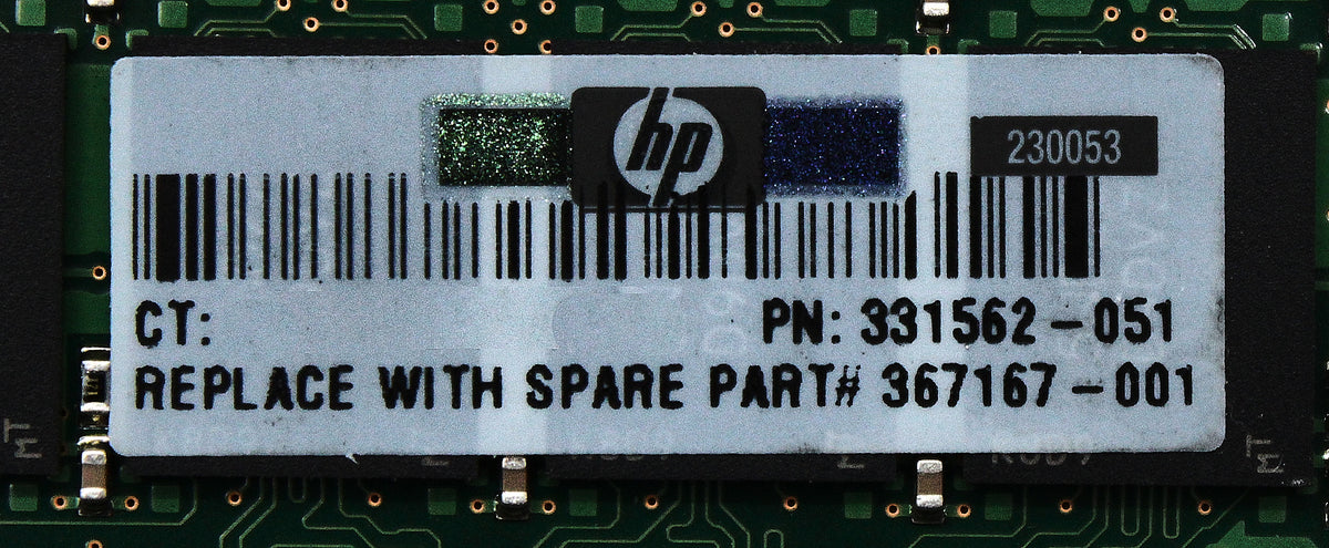 HP 367167-001 1GB DDR SDRAM DIMM, Used