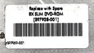 HP 397928-001 Slimline 24X / 8X CD / DVD-ROM Optical Disk Drive, Used