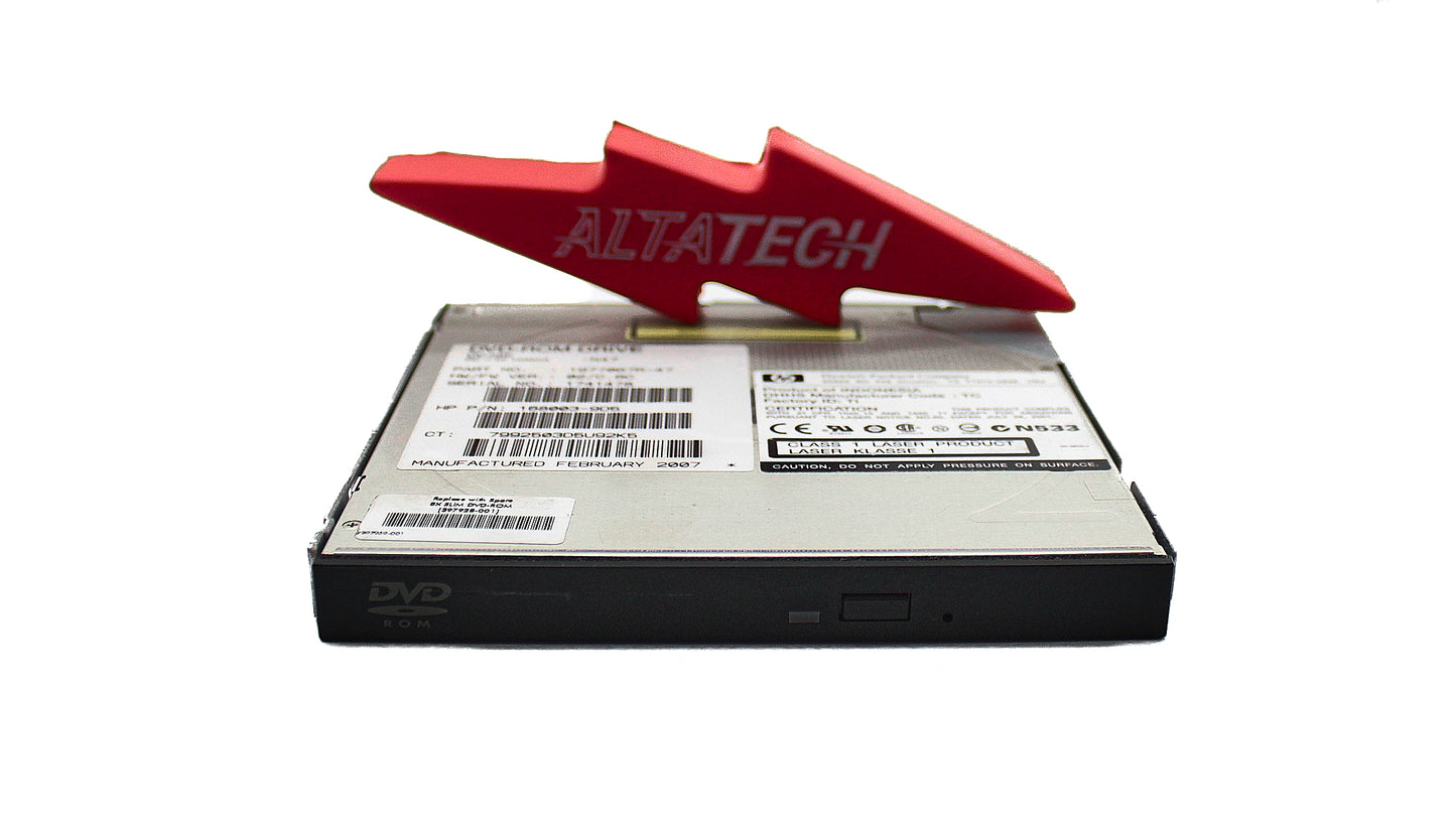 HP 397928-001 Slimline 24X / 8X CD / DVD-ROM Optical Disk Drive, Used