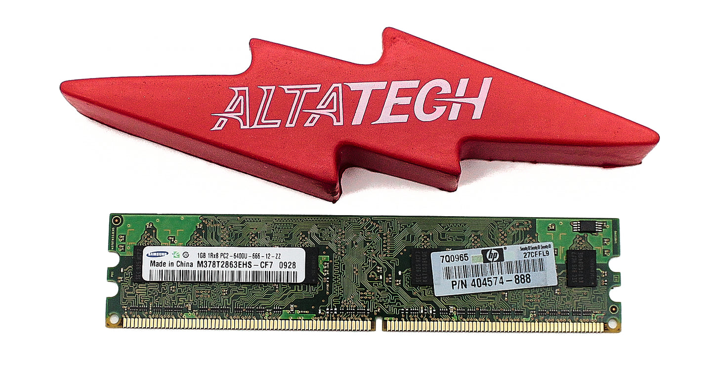 HP 404574-888 1GB PC2-6400U N-ECC HP LABELED, Used