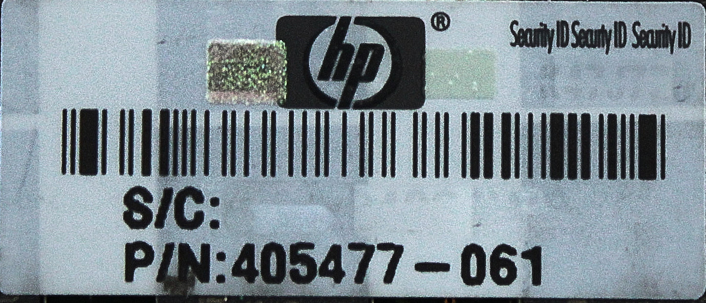 HP 405477-061 4GB PC2-5300P DDR2-667 2RX4 ECC, Used