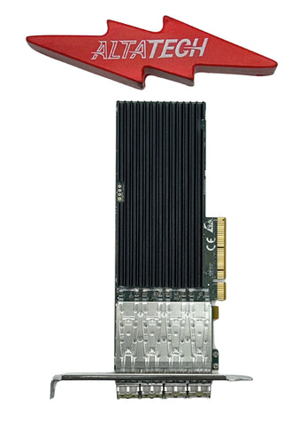 HP 410-00108-01 Riverbed Quad Port Network Adapter, Used