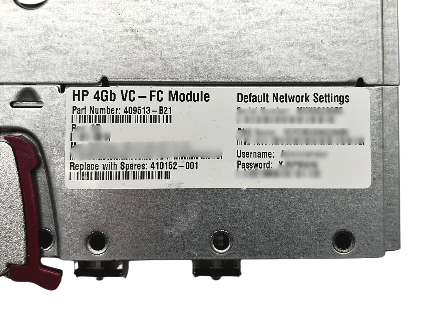 HP 410152-001 HP BL-C 4GB VC FC Module, Used