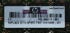 HP 413385-001 1GB 1RX4 PC2-3200R-333-12 DIMM, Used