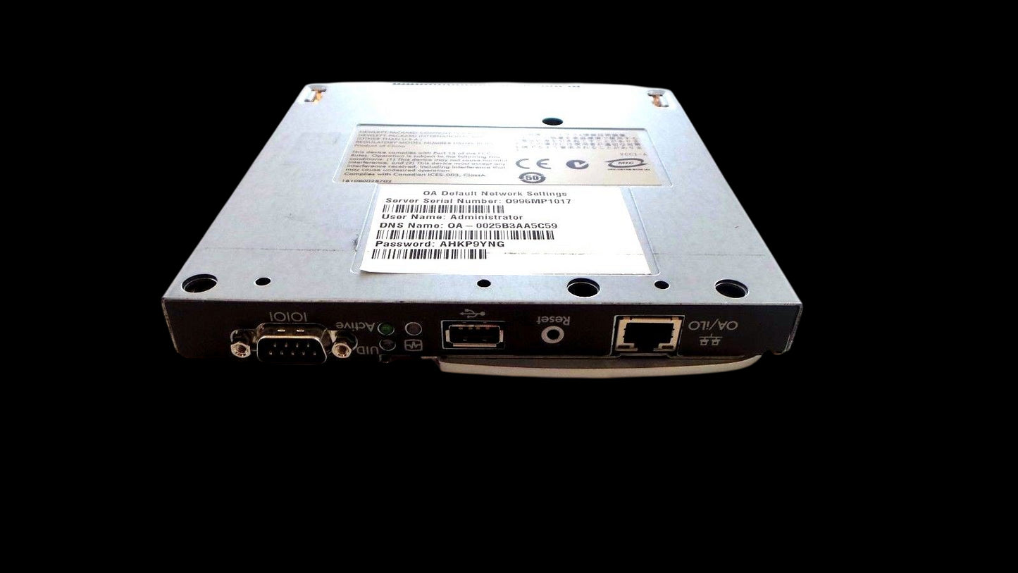 HP 414055-001 BladeSystem C7000 Onboard Admin Module, Used
