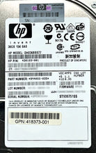 HP 418397-001 36GB 15K SAS 2.5 DP HDD, Used