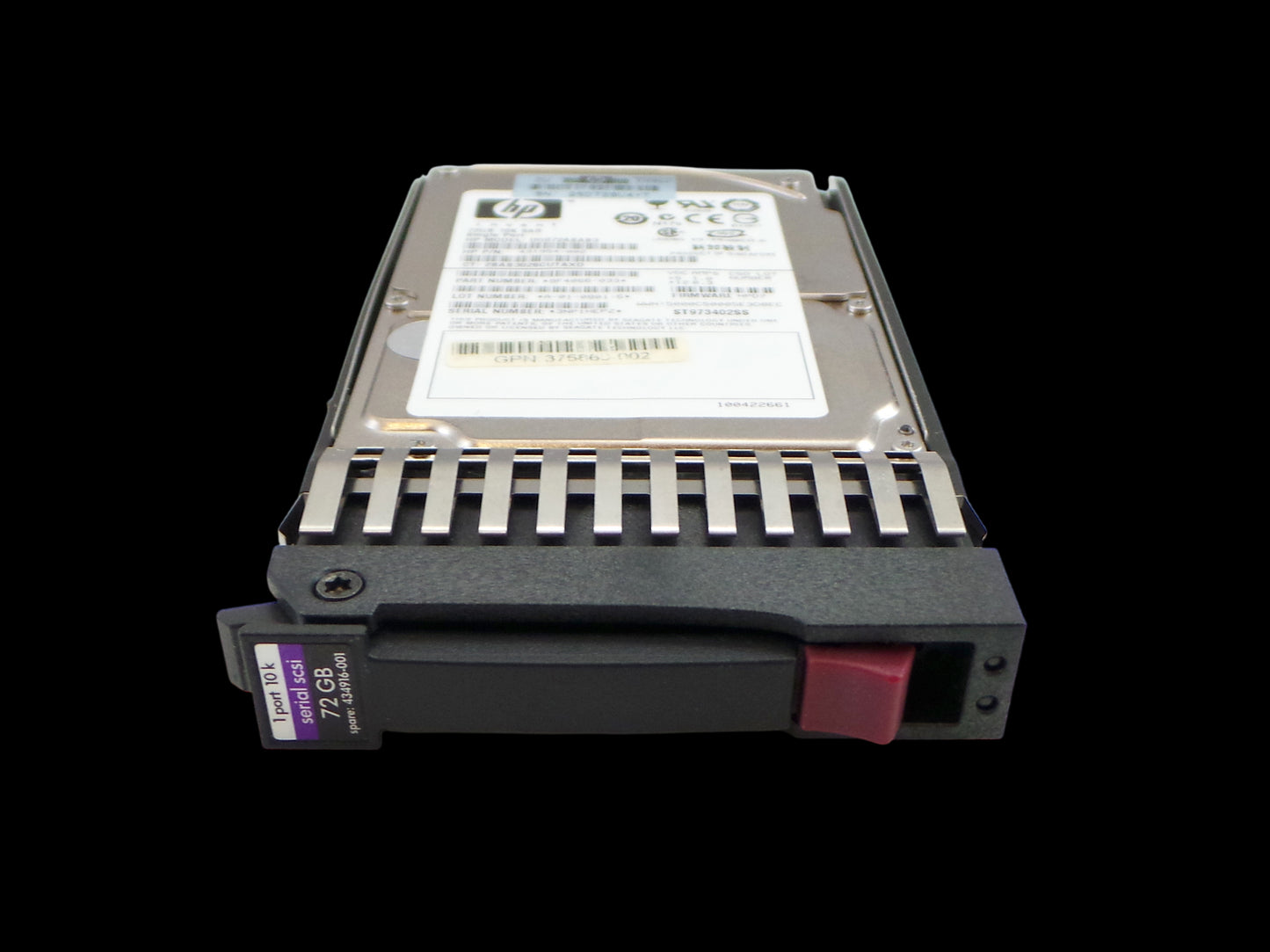 HP 434916-001 HP 72GB 10k 3g SAS SFF HDD, Used