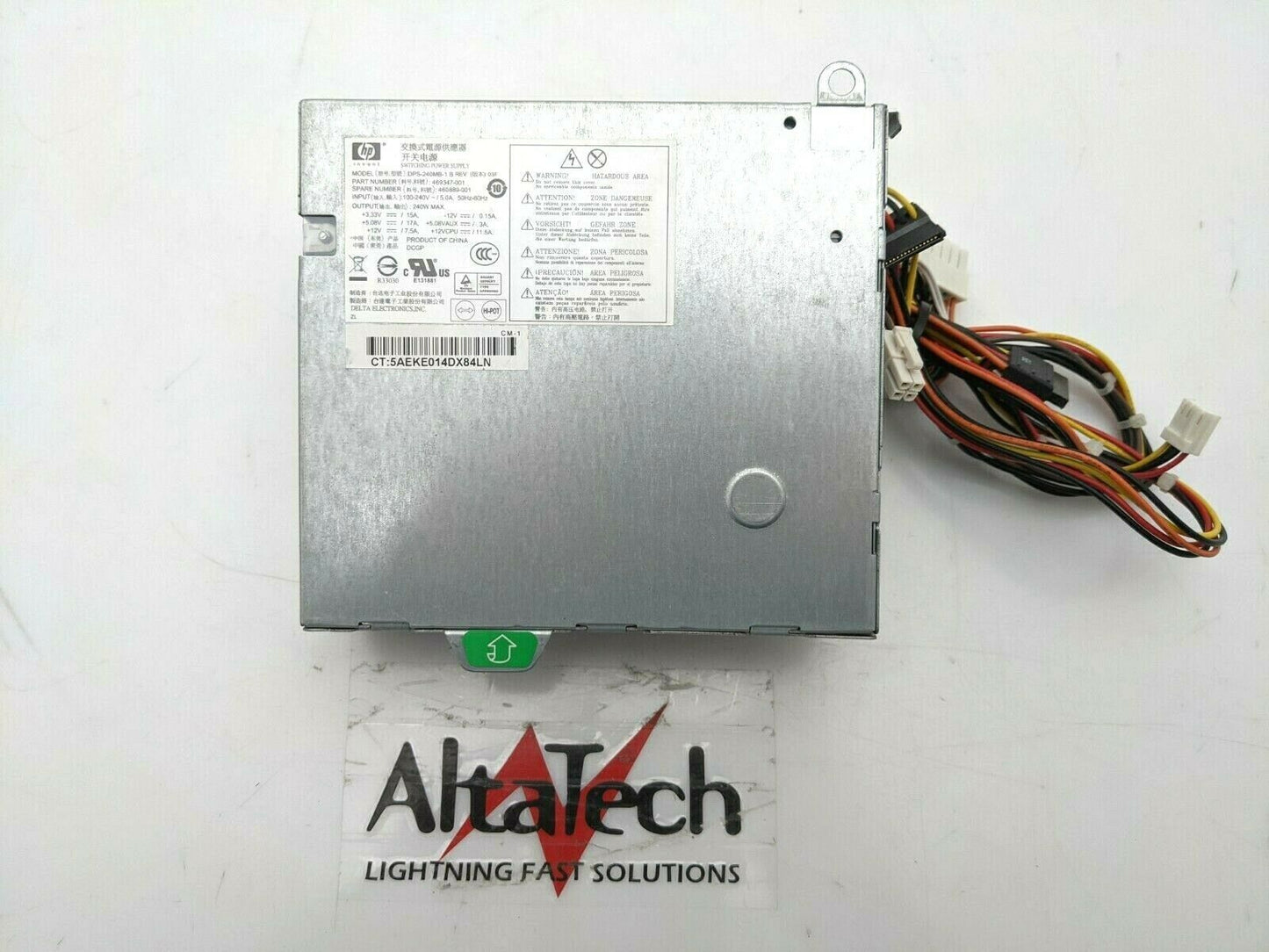 HP 460889-001 240W ATX Power Supply, Used