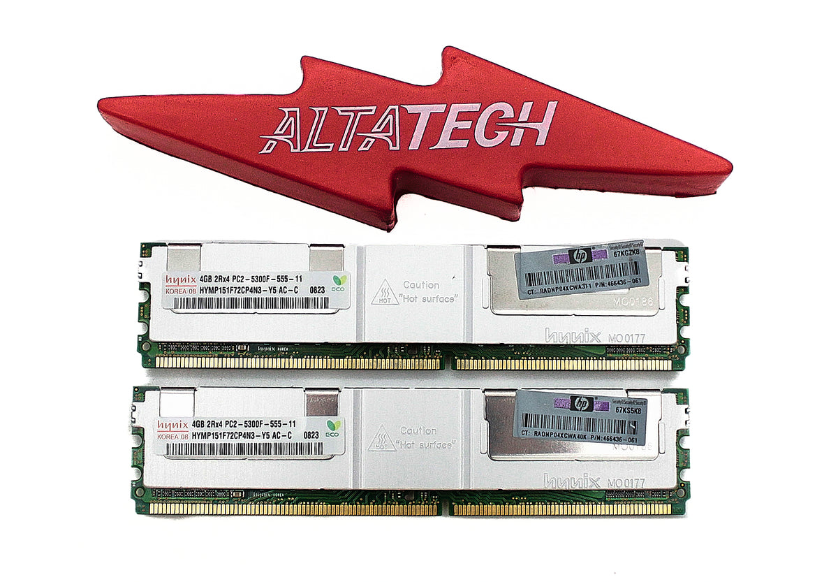 HP 466440-B21 8GB FBD PC2-5300 2x4GB Memory Kit, Used