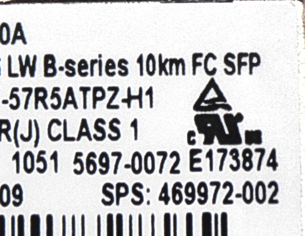 HP 469972-002 4GB Long Wave B-SERIES FC SFP, Used