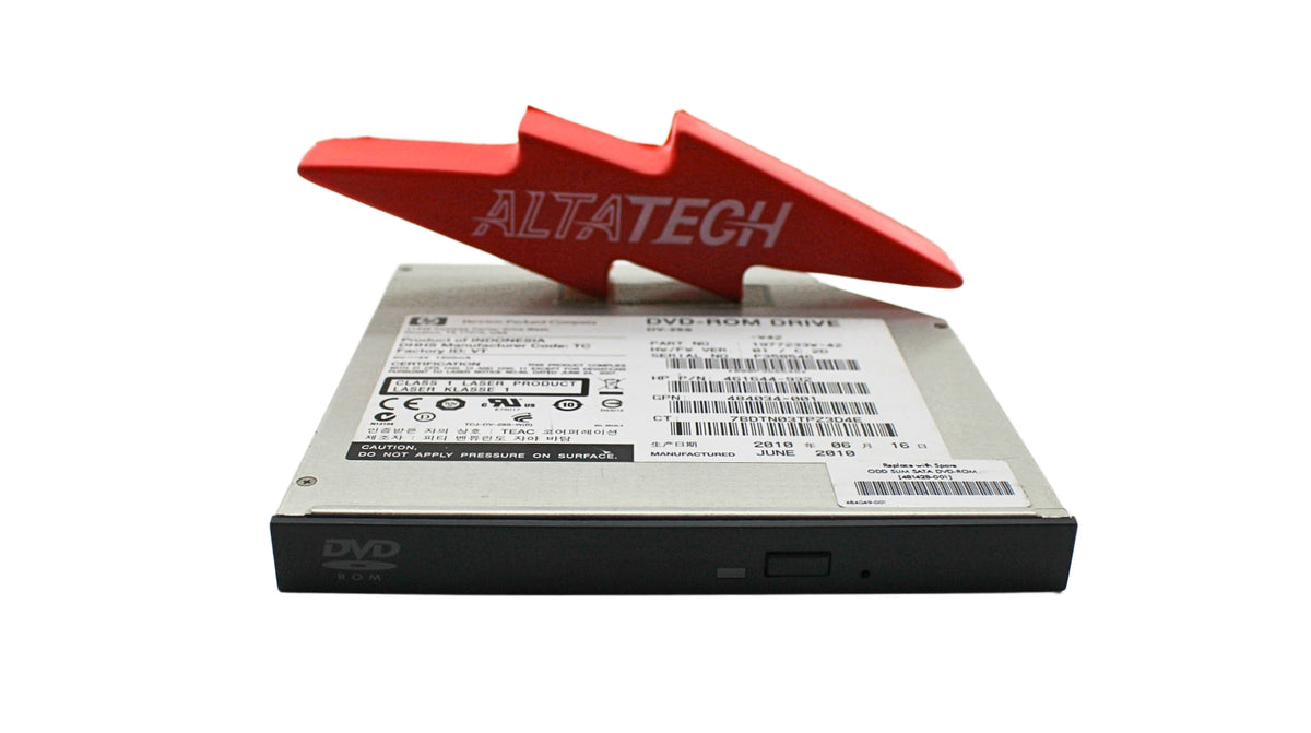 HP 481428-001 ProLiant DL360/DL580 Slimline SATA 12.7mm DVD-ROM Optical Disk Drive, Used