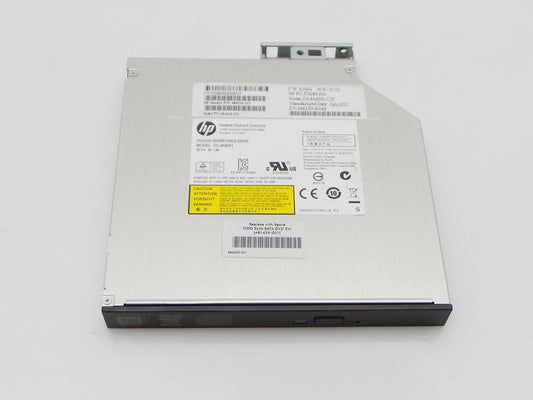 HP 481429-001 12.7MM SATA DVD-RW / CD-RW Slim Optical Drive, Used