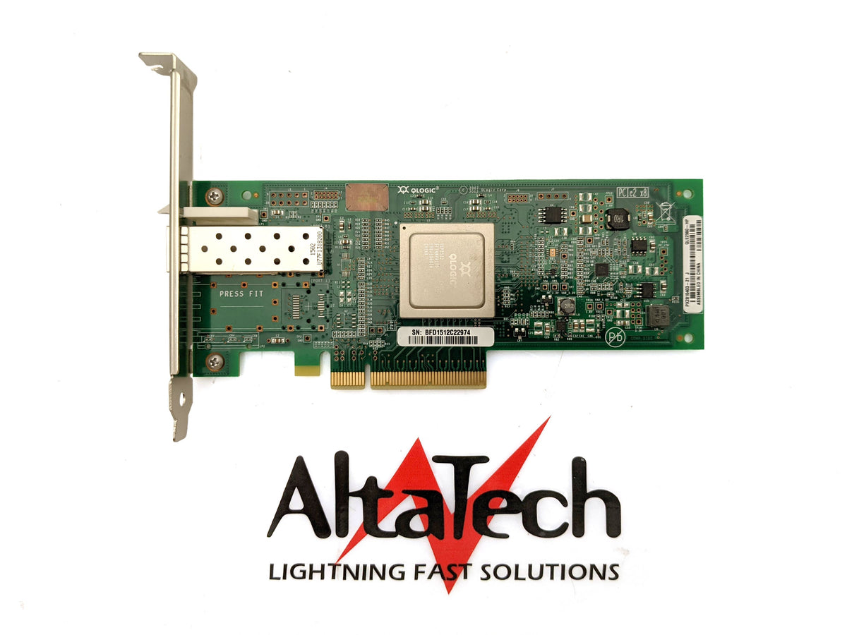 HP 489190-001 QLogic 81Q 2/4/8G 1-Port Host Bus Adapter, Used