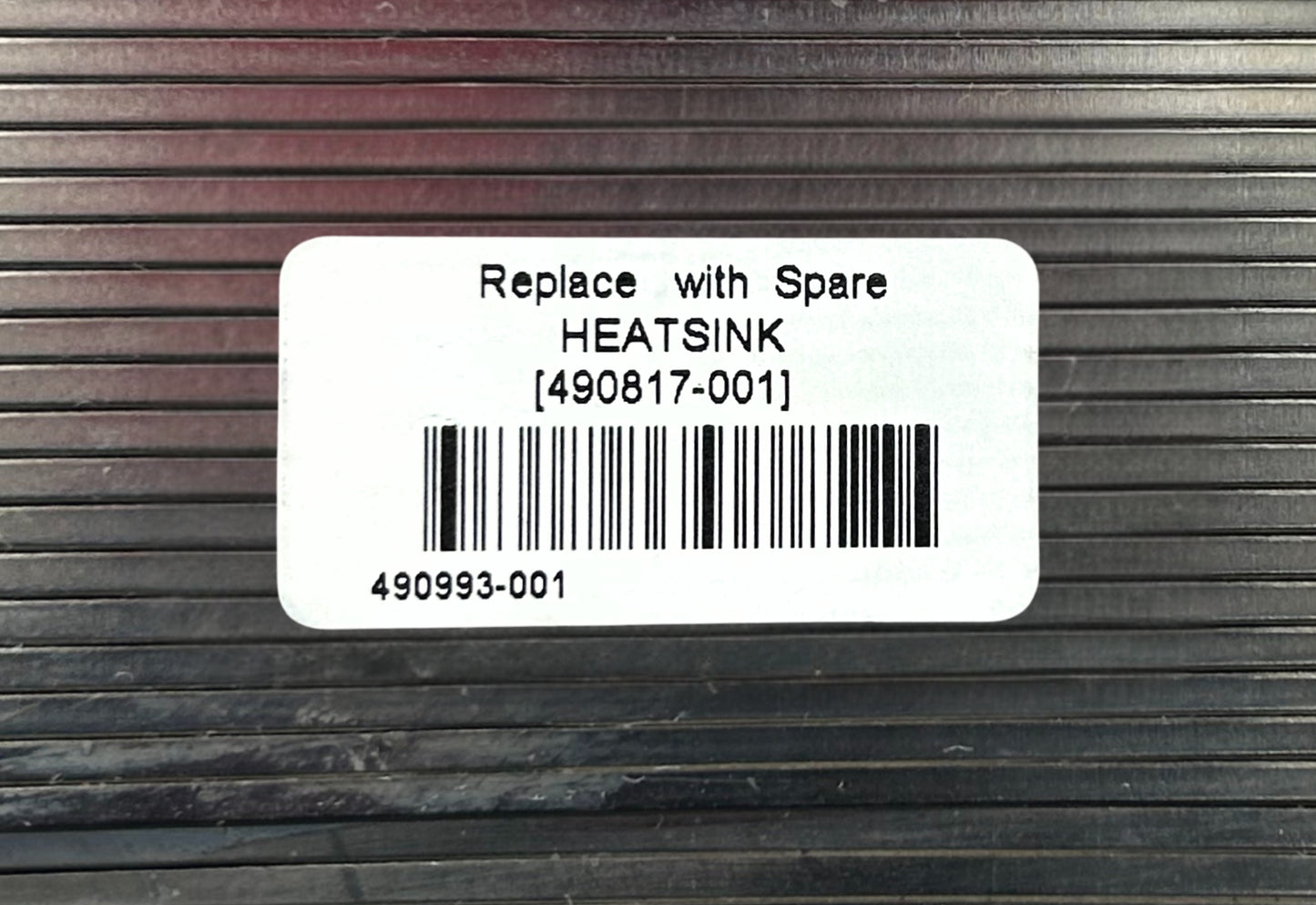 HP 490817-001 BL495CG5 SPS-HEATSINK, Used