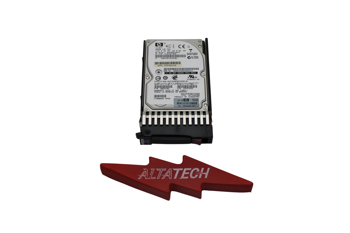HP 493083-001 300GB 10K 3G DP SAS 2.5" Hot-Plug HDD, Used
