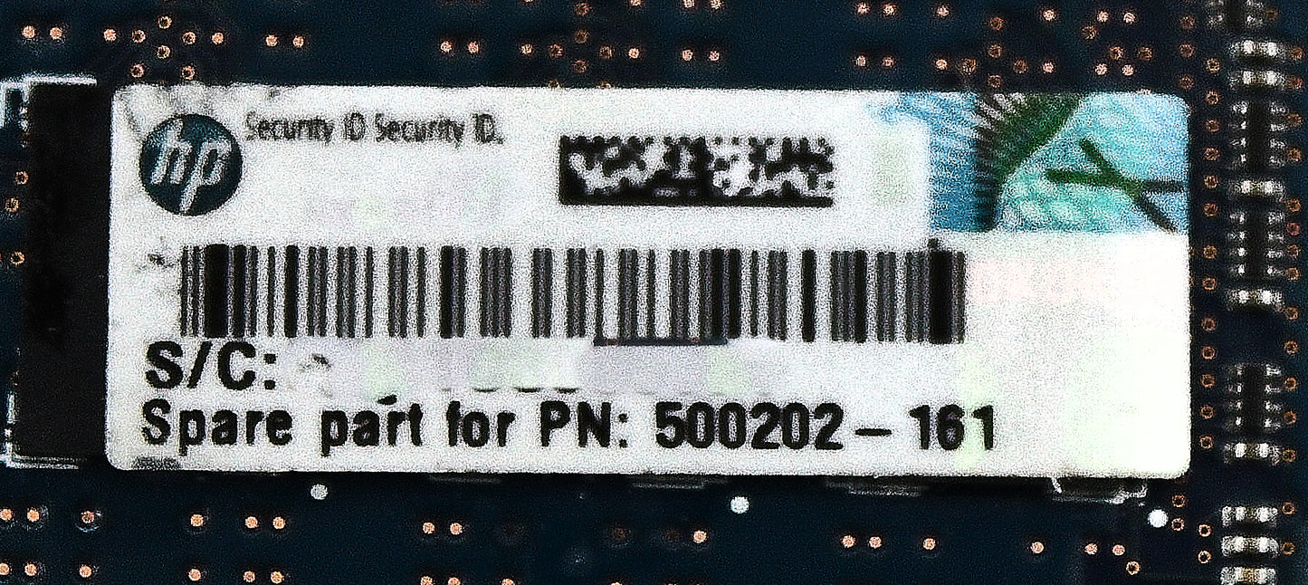 HP 500202-161_NOB 2GB (1X2GB) 2RX8 PC3-10600R DIMM, New Open Box