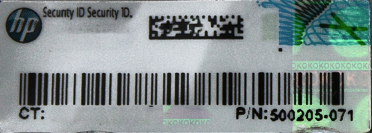 HP 500205-001 8GB PC3-10600R DDR3-1333 2RX4 ECC, Used