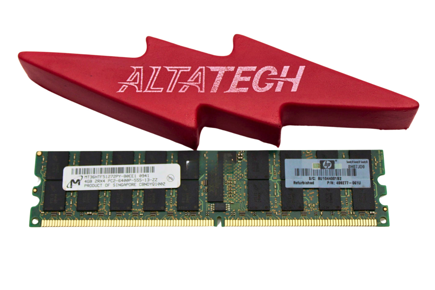 HP 501158-001 4GB PC2-6400 DDR 800MHZ 2RX4 ECC, Used